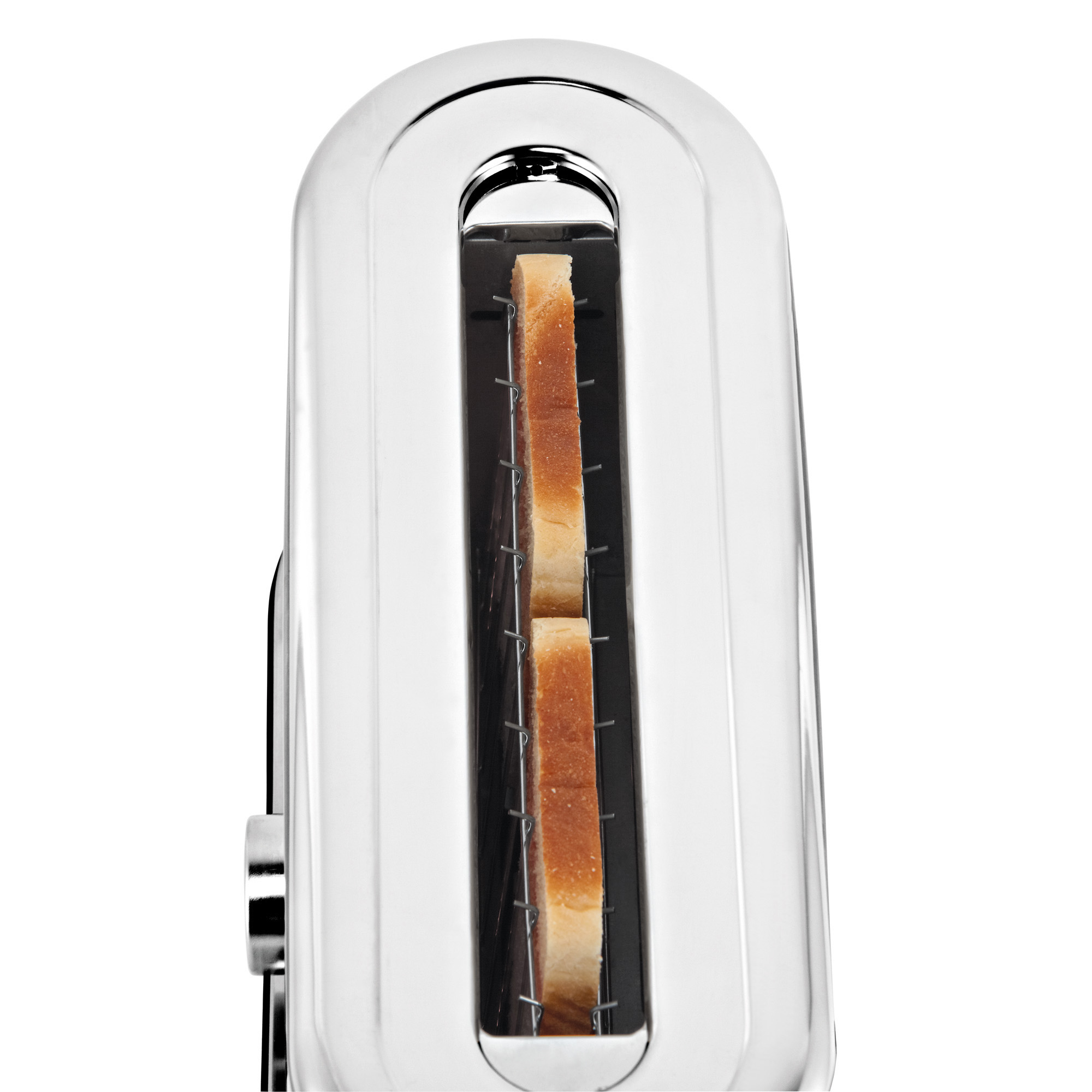 WMF 04.1406.0012 Lineo Toaster Edelstahl matt/Schwarz (900 Watt, Schlitze: 1)