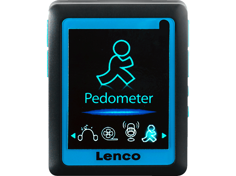 LENCO MP3-speler 4 GB Blauw (XEMIO PODO-152)