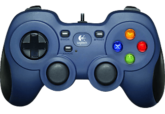 LOGITECH F310 GAMEPAD - Gamepad (Schwarz/Blau)