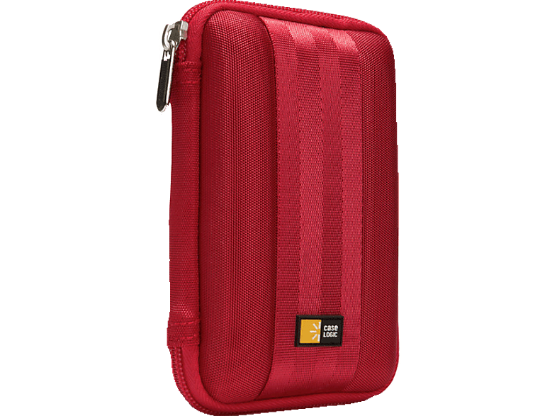 CASE LOGIC QHDC101R Tas voor draagbare harde schijf Rood