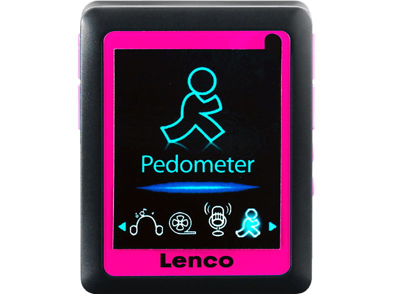 LENCO MP3-speler 4 GB Roze (XEMIO PODO-152)