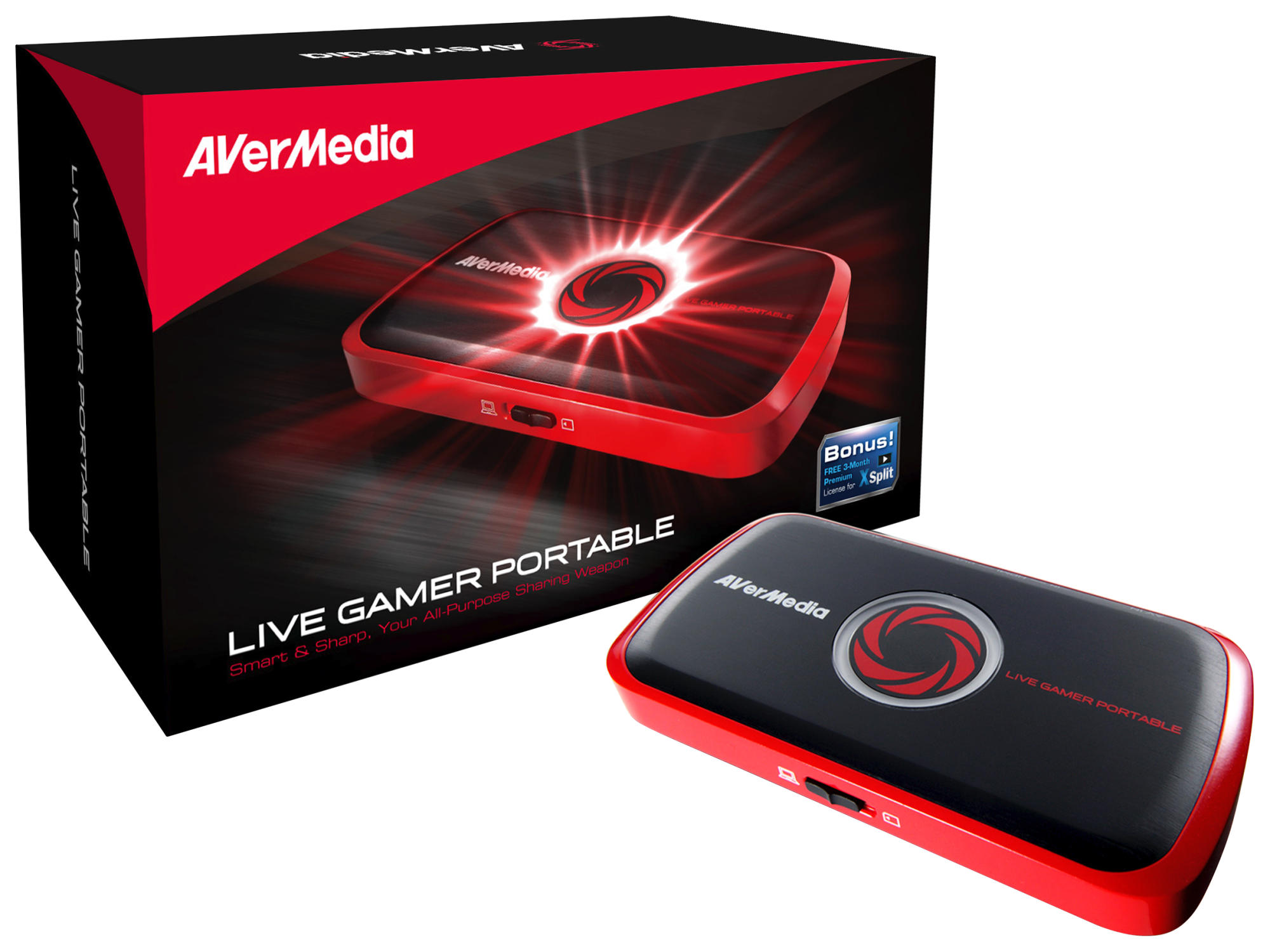 Capturadora de vídeo - AverMedia Live Capture Gamer Portable, 1080p, HDMI, portátil