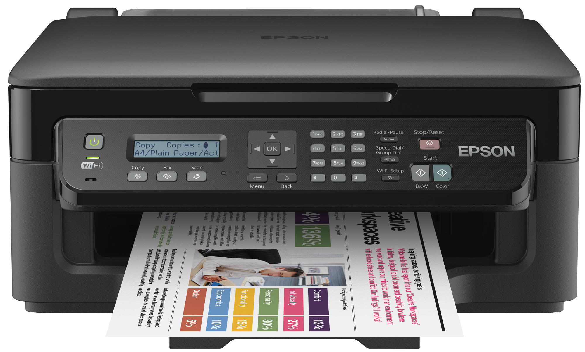 Impresora Multifunción - Epson WF-2510WF