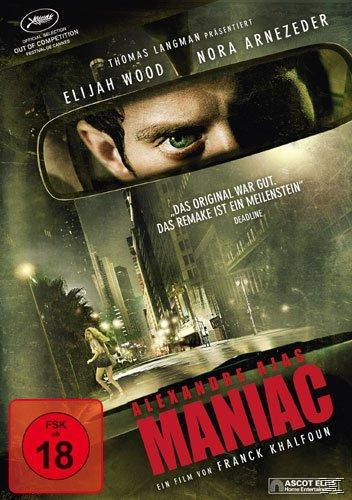Filmposter mit einem Mannauge in einem Spiegel und einer Stadtszene im Hintergrund.