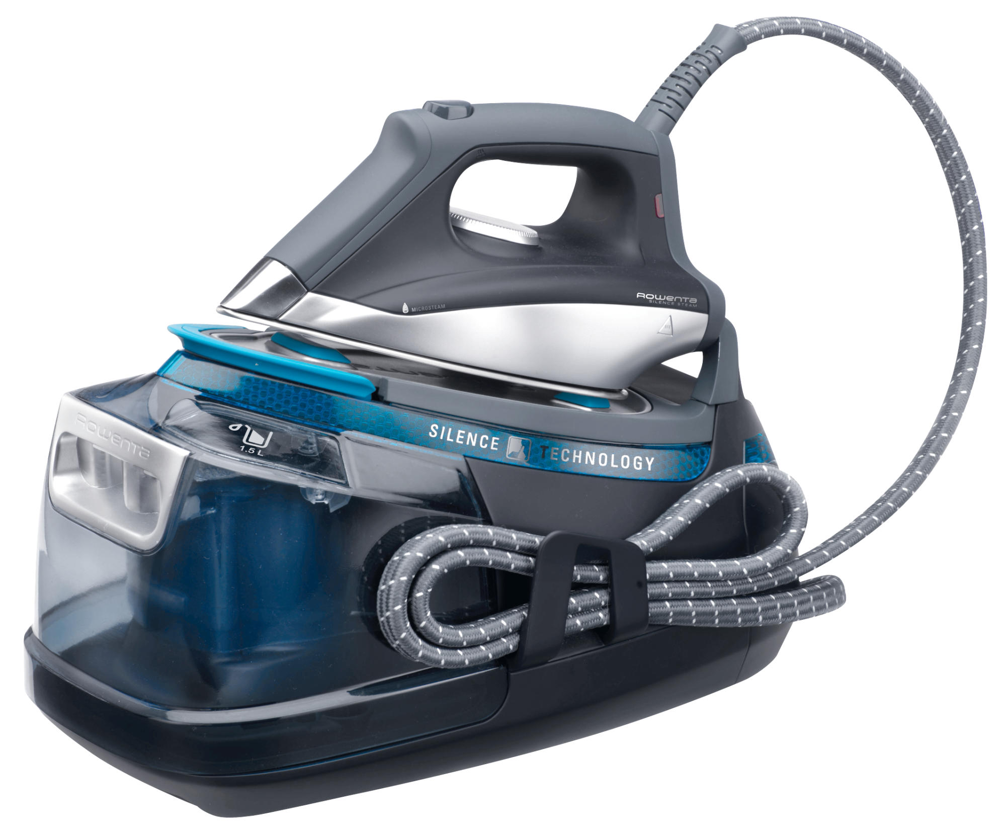 Centro de planchado - Rowenta DG8960 Sistema ECO, Autonomía ilimitada, Depósito de 1,5L