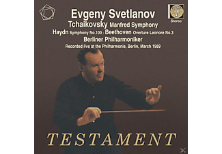 Berliner Philharmoniker - Tschaikowsky: Manfred-Sinfonie / Beethoven: Leonoren-Ouvertüre / Haydn: Sinfonie Nr.100 [Doppel-CD]  - (CD)