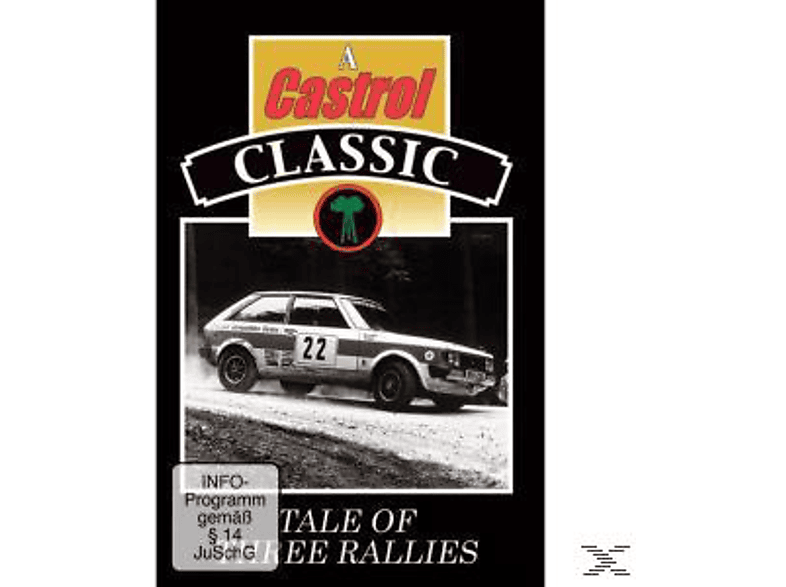 A CASTROL CLASSIC - THREE RALLIES TALE DVD OF