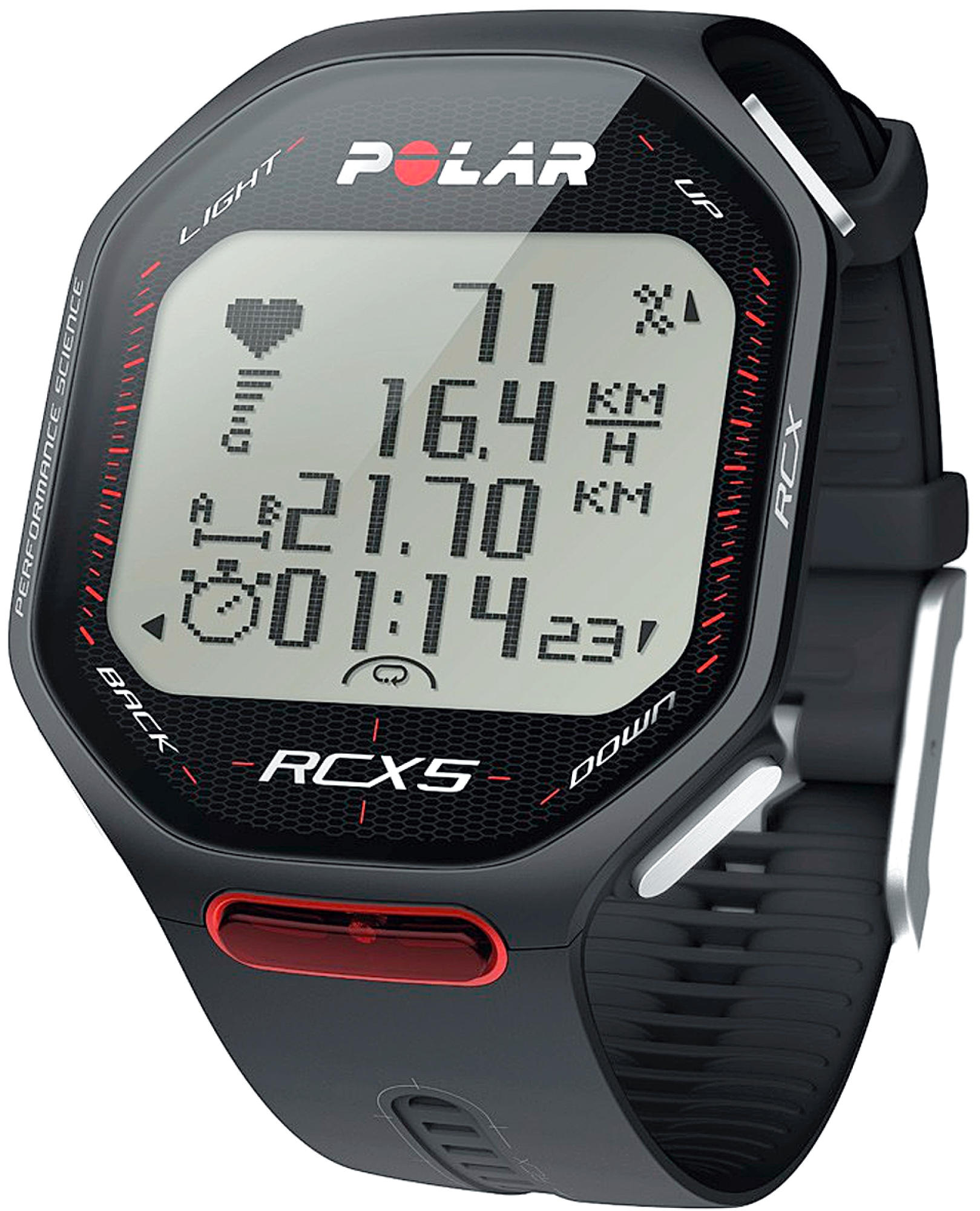 Reloj deportivo - Polar RCX5 GPS Rojo, Multideporte