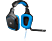 LOGITECH G430 - Casque de jeu, Noir/Bleu