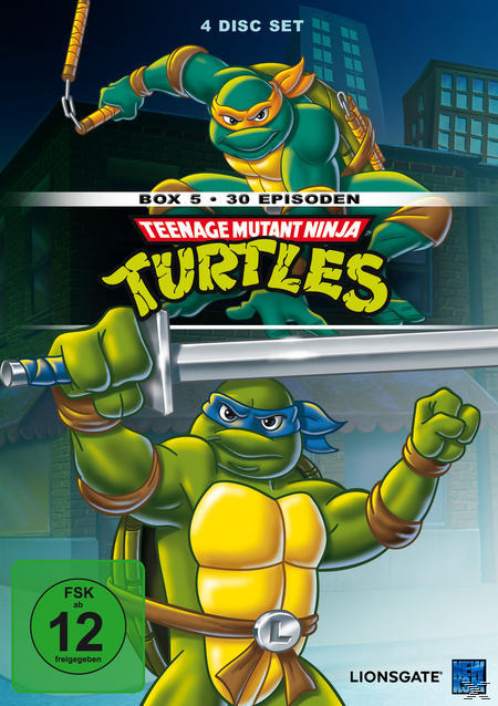 DVD-Box Ninja Box - DVD Teenage Mutant 5 Turtles