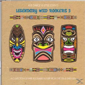 VARIOUS - Legendary Wild Rockers 3 - A Collection Of Rare Rockabilly & Surf From The 50s & Early 60s  - (CD)