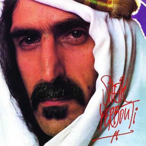 Frank Zappa album borítója turbánban.