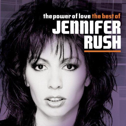 Album borító: Jennifer Rush, the power of love, női arc.