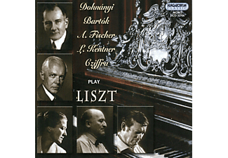 Különböző előadók - Dohnányi, Bartók, A. Fischer, L. Kentner, Cziffra play Liszt (CD)