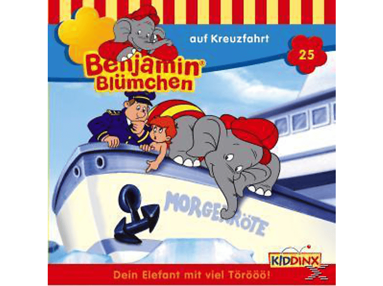 Thumbnail - Benjamin Blümchen - Folge 025:...auf Kreuzfahrt (CD)