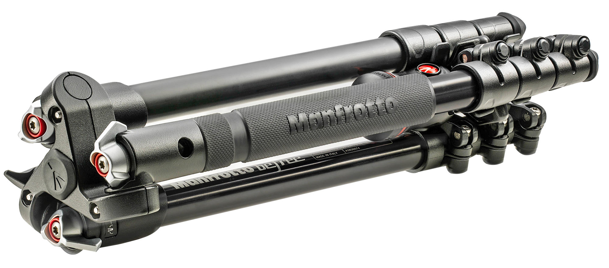 MANFROTTO MKBFRA4-BH Dreibein Stativ, Schwarz, Höhe offen bis 1440 mm