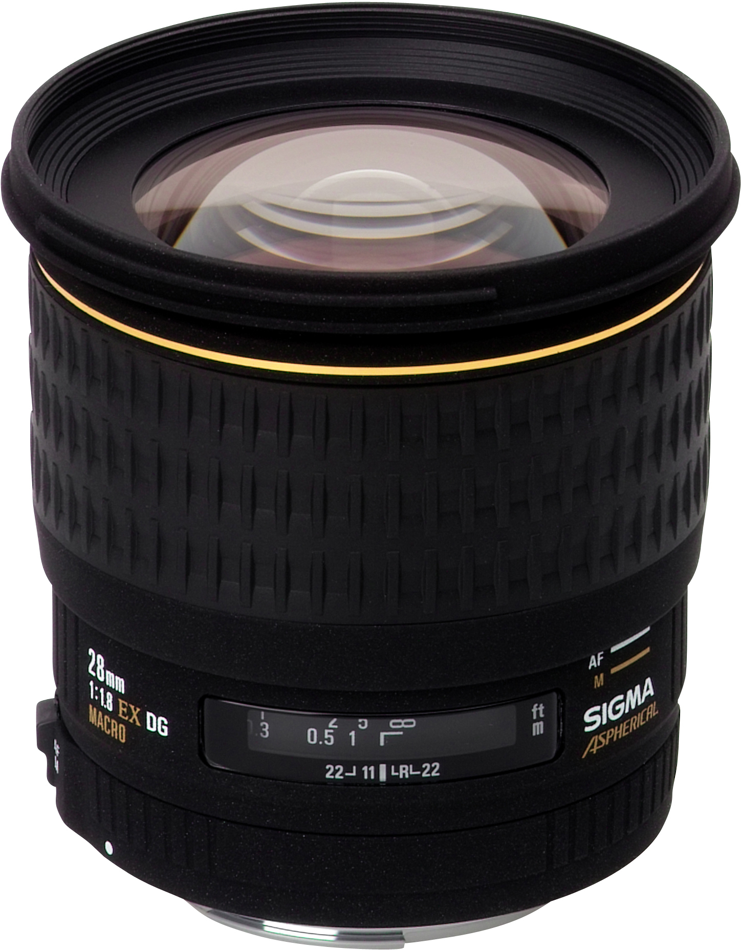 SIGMA 28mm F1,8 EX DG Makro Sony 28 mm - 28 mm f/1.8 für Sony A-Mount, Schwarz)