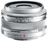 Zuiko Pen M 17mm 1:1.8 silber