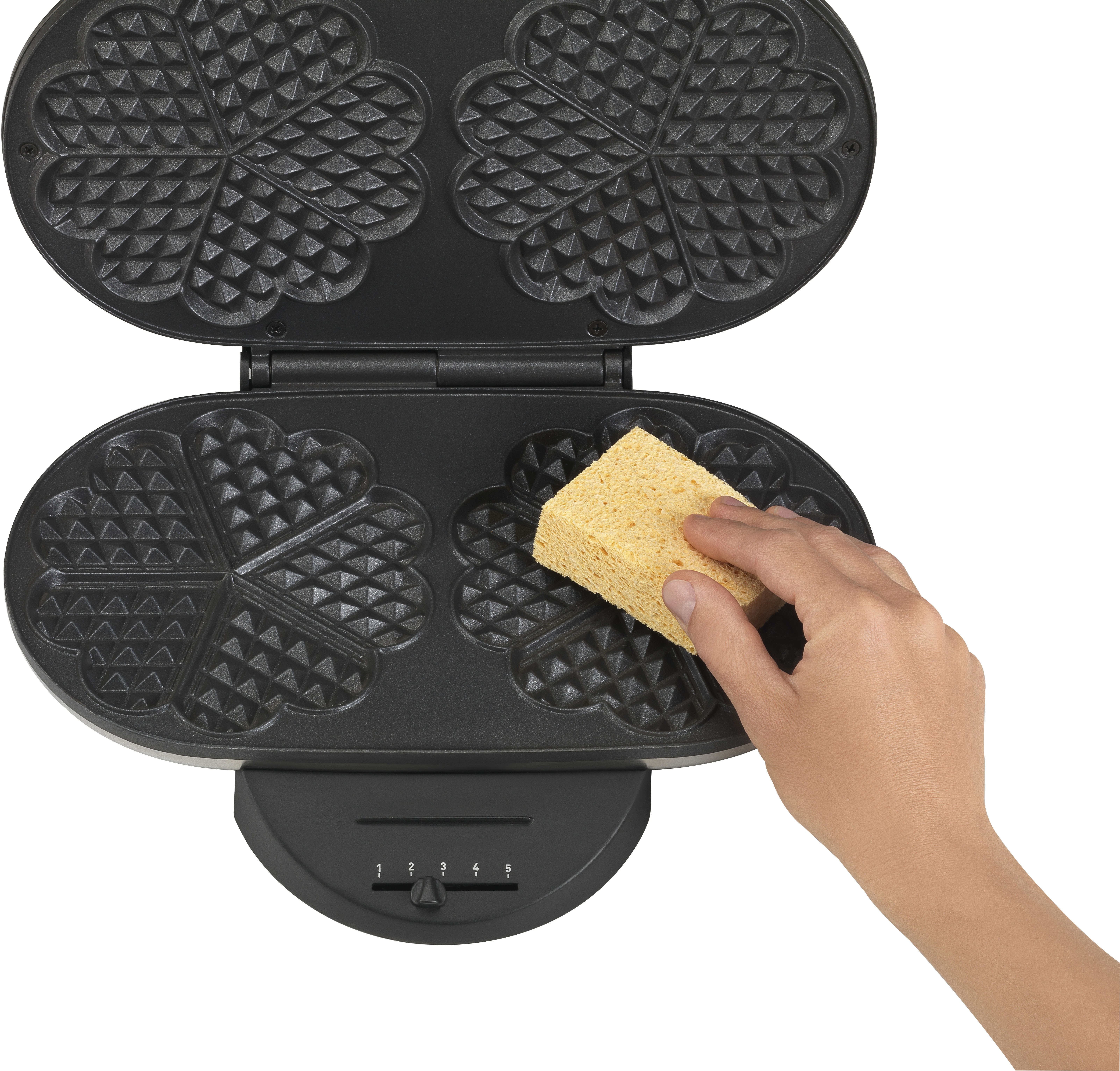 TEFAL WM 311 D Waffeleisen Edelstahl