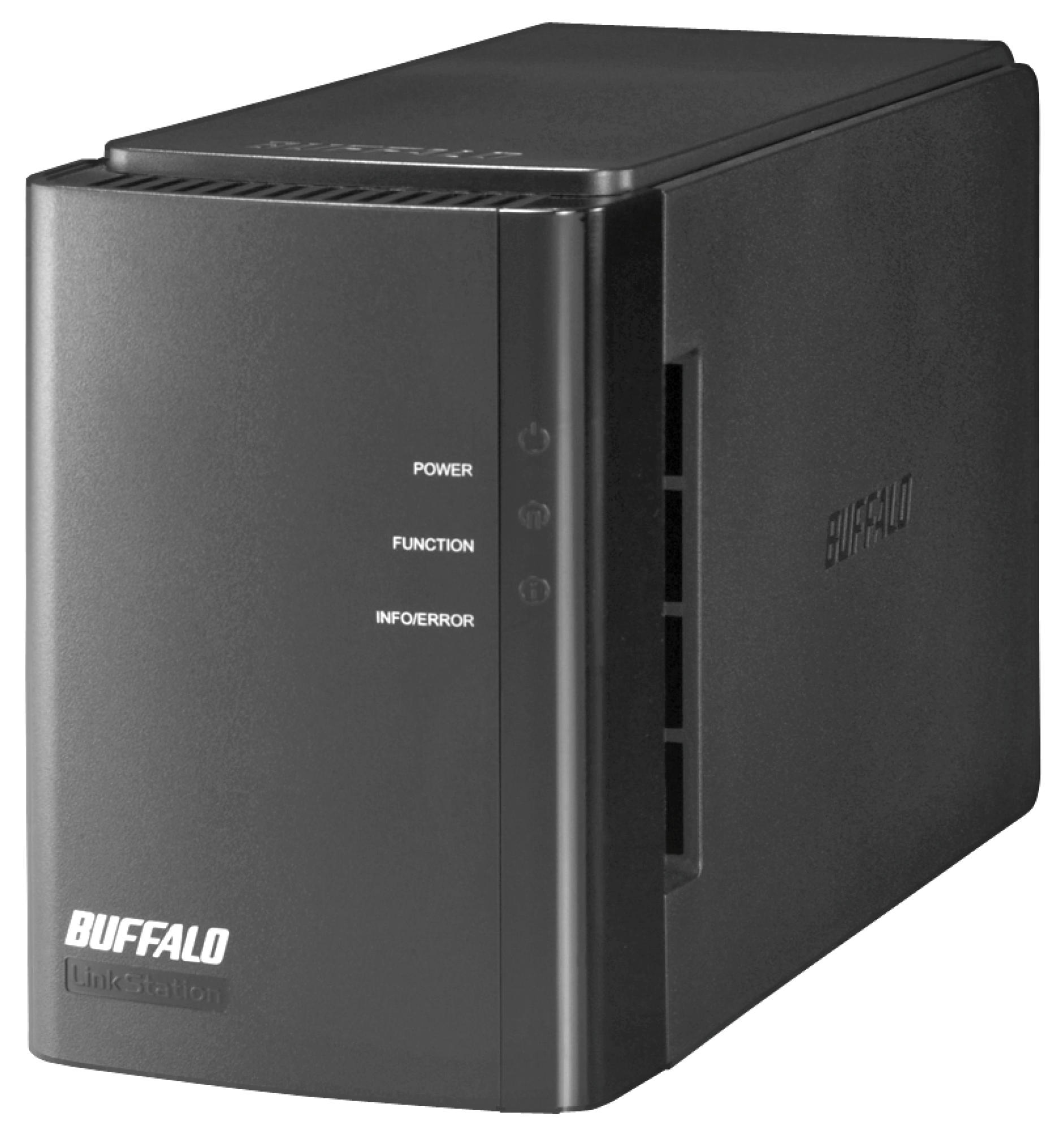 Disco duro de 4Tb - Buffalo LinkStation Duo NAS, puerto RJ-45 y USB 2.0