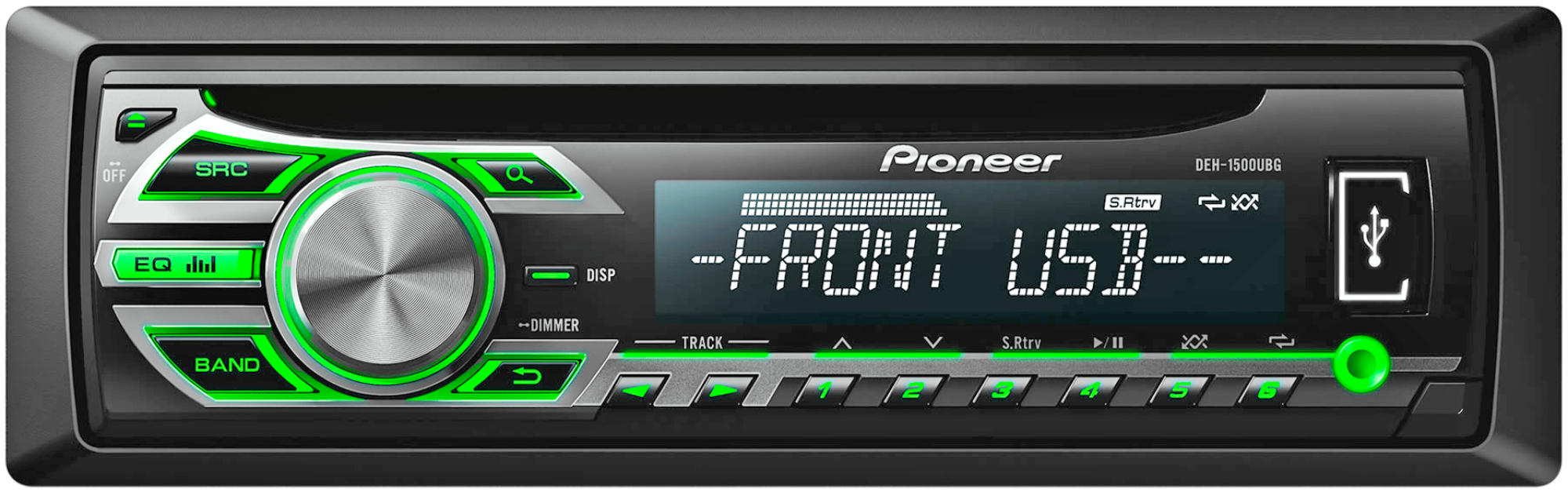 Autorradio | Pioneer DEH 1500 UB, USB, AUX | MediaMarkt