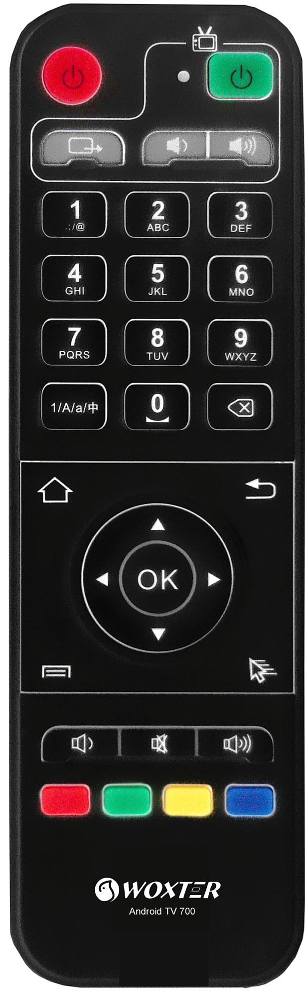 Reproductor multimedia - Woxter Android TV 700, HDMI, Cortex A9 1,6GHz