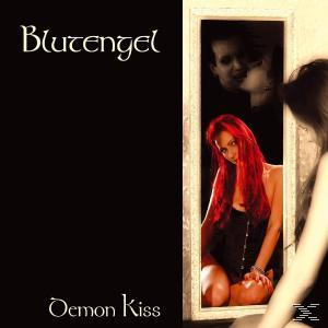 Albumcover mit einer Frau im Spiegel und dem Text 'Demon Kiss'.