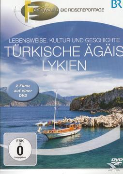 DVD-Cover mit einem Boot auf dem Wasser. Der Hintergrund hat Berge und der Text ist auf Deutsch.