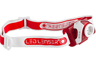 LED LENSER 6106 LED LENSER SEO 5 - Stirnlampe (Rot/Weiss)