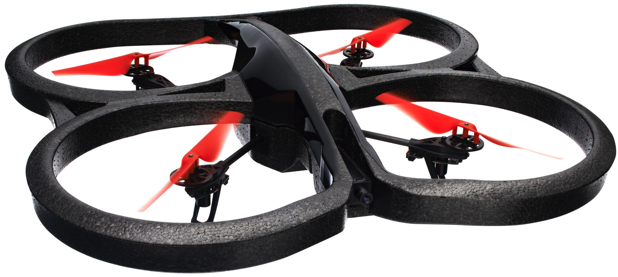Cuadricóptero - Parrot A.R. Drone 2.0 Power Edition, camara HD, 2 baterías de 1500mAh