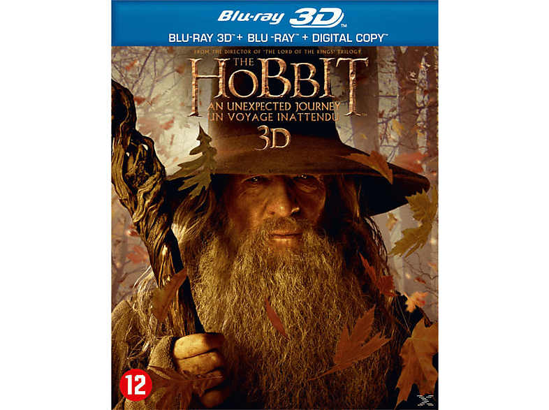 The Hobbit: P1 - An Unexpected Journey 3D + 2D Blu-ray