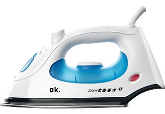 OK OSI 102 CH STEAM IRON - Dampfbügeleisen (Weiss/Blau)