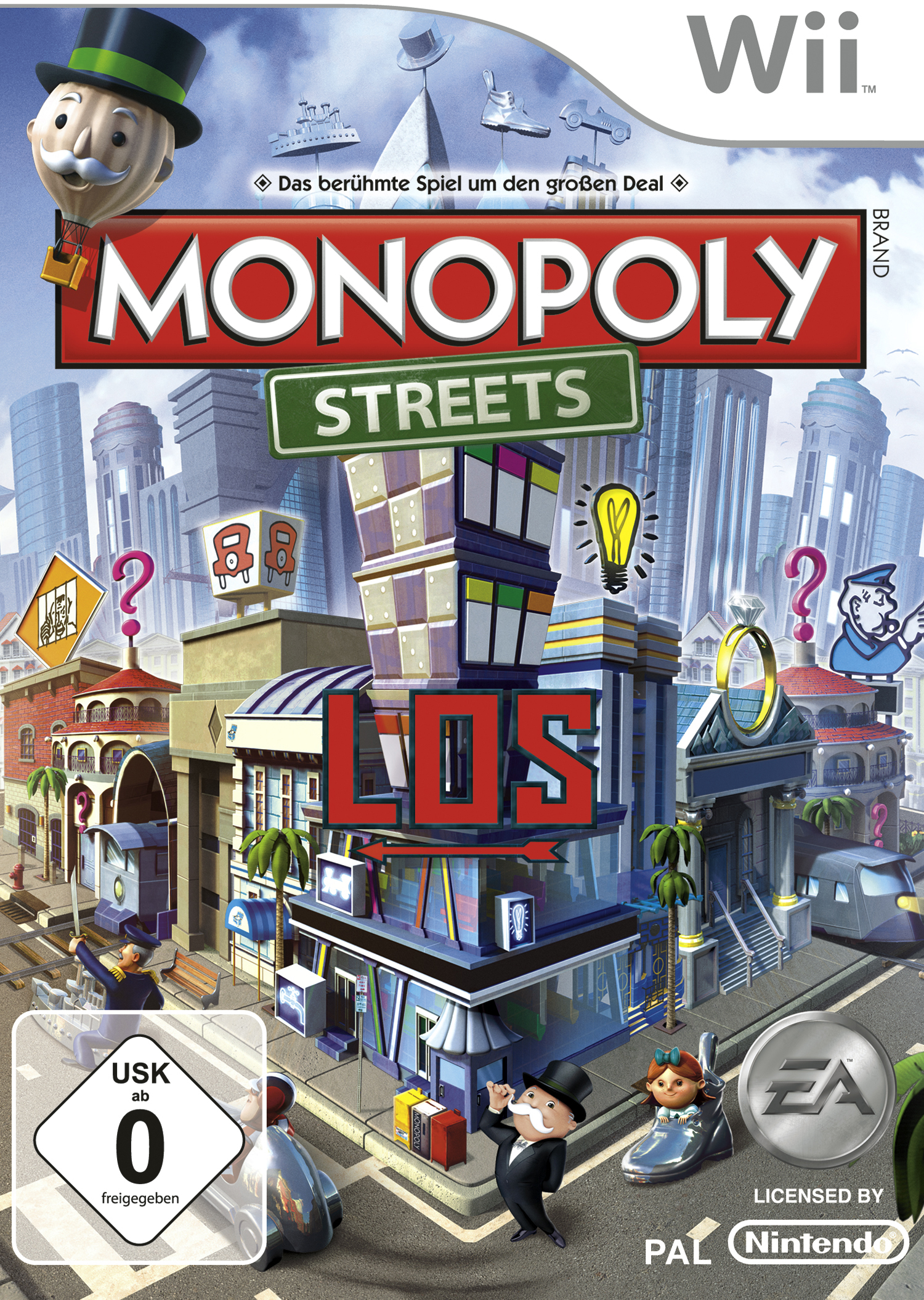 Monopoly Streets - [Nintendo Wii]