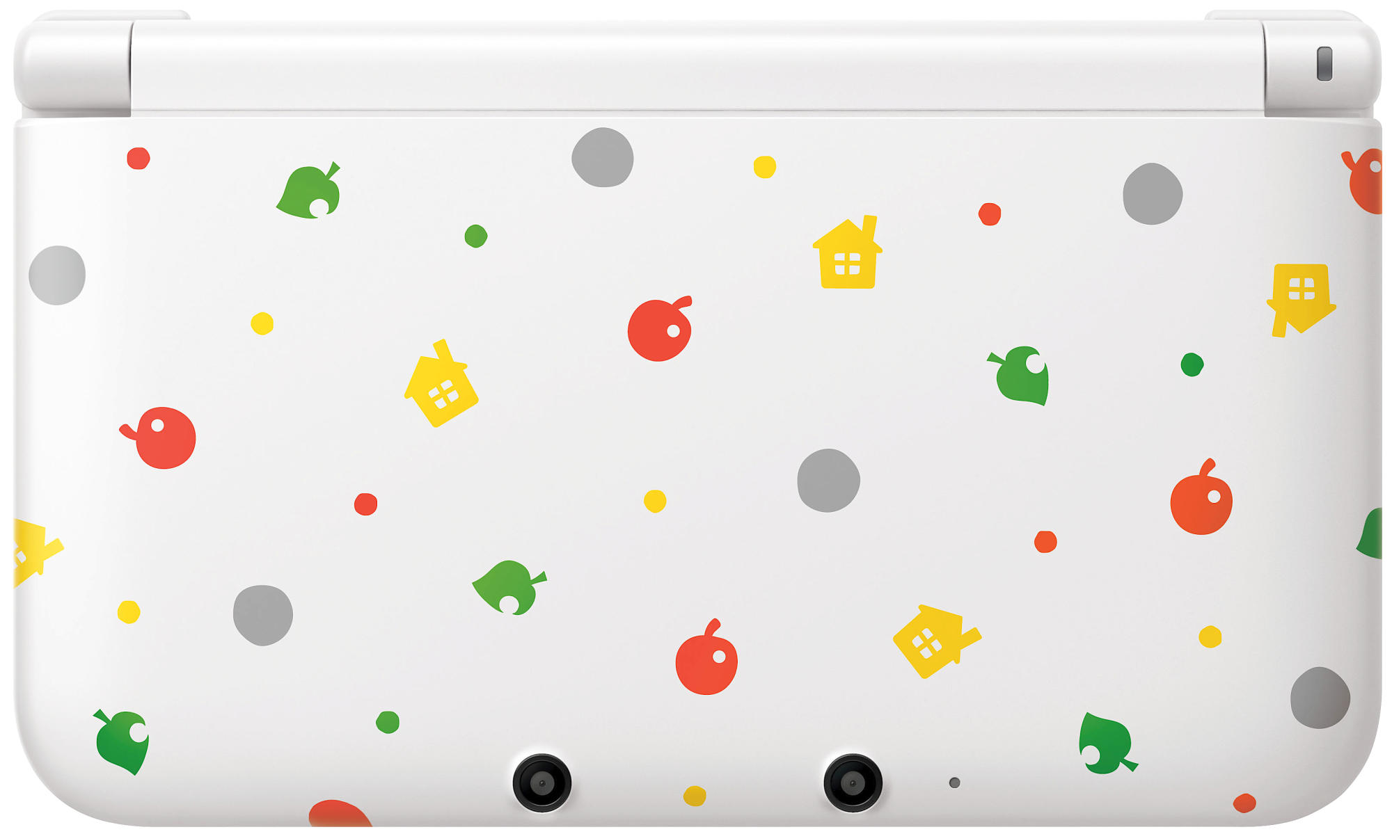 NINTENDO 3DS XL Weiß (mit Animal Crossing Motive designed)