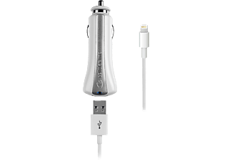 CELLULARLINE CAR CHARGER USB/LIGHTENING WHITE - Kfz Ladegerät (Weiss)