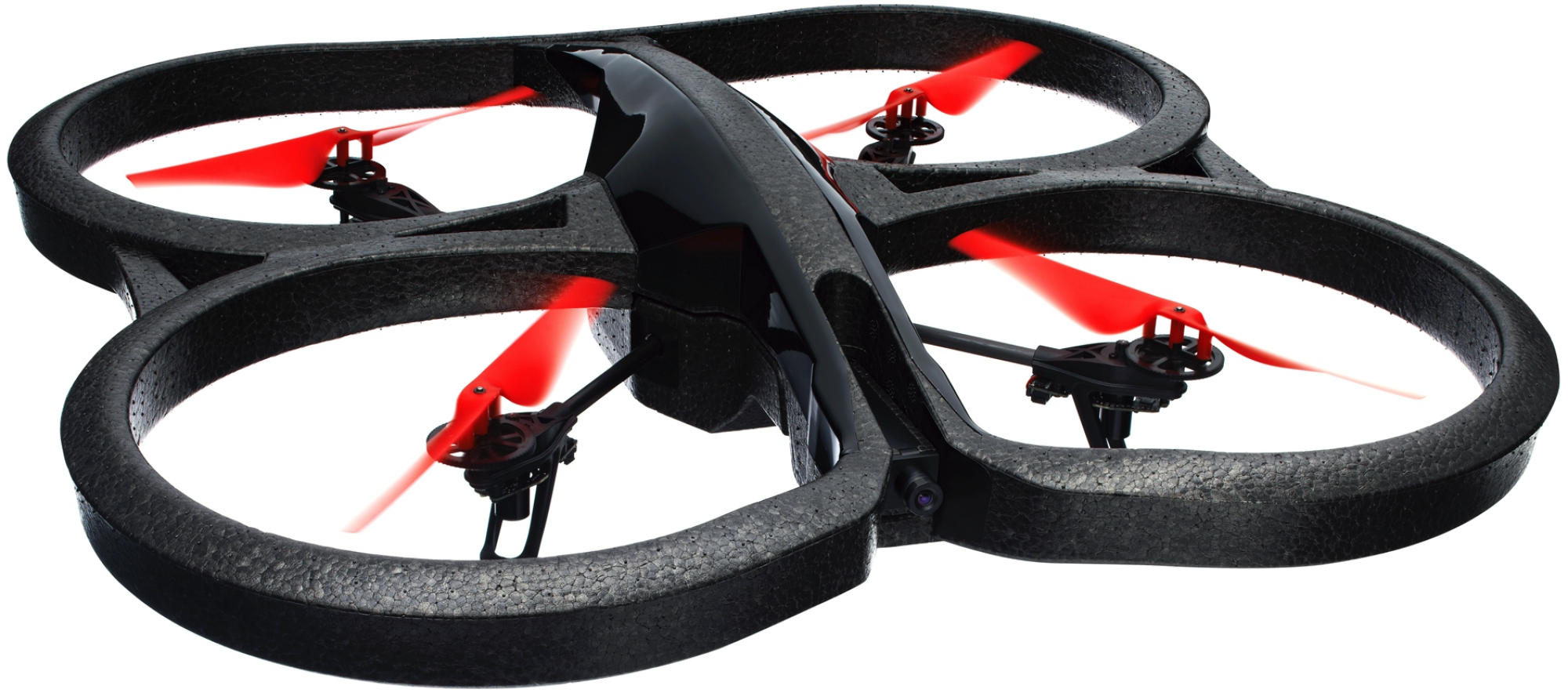 Cuadricóptero - Parrot A.R. Drone 2.0 Power Edition, camara HD, 2 baterías de 1500mAh