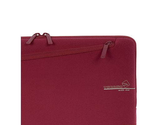 TUCANO Second Skin With Me MacBook Pro 15", rosso - Custodia Notebook, Apple, MacBook Pro 15", MacBook Pro 15" Retina, 15 "/38.1 cm, Rosso