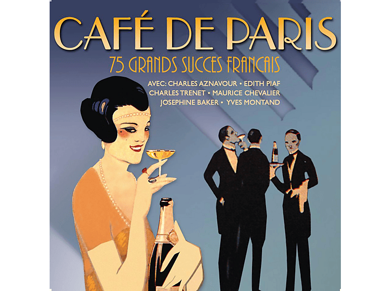 Thumbnail - VARIOUS - Cafe De Paris 75 Grands Succes Francais (CD)