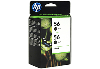 HP C9502Ae (56) Sıyah 2 Lı Paket Murekkep Kartusları 2X520 Sayfa