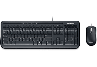 MICROSOFT APB-00010 Desktop 600 USB Kablolu Klavye Mouse Set