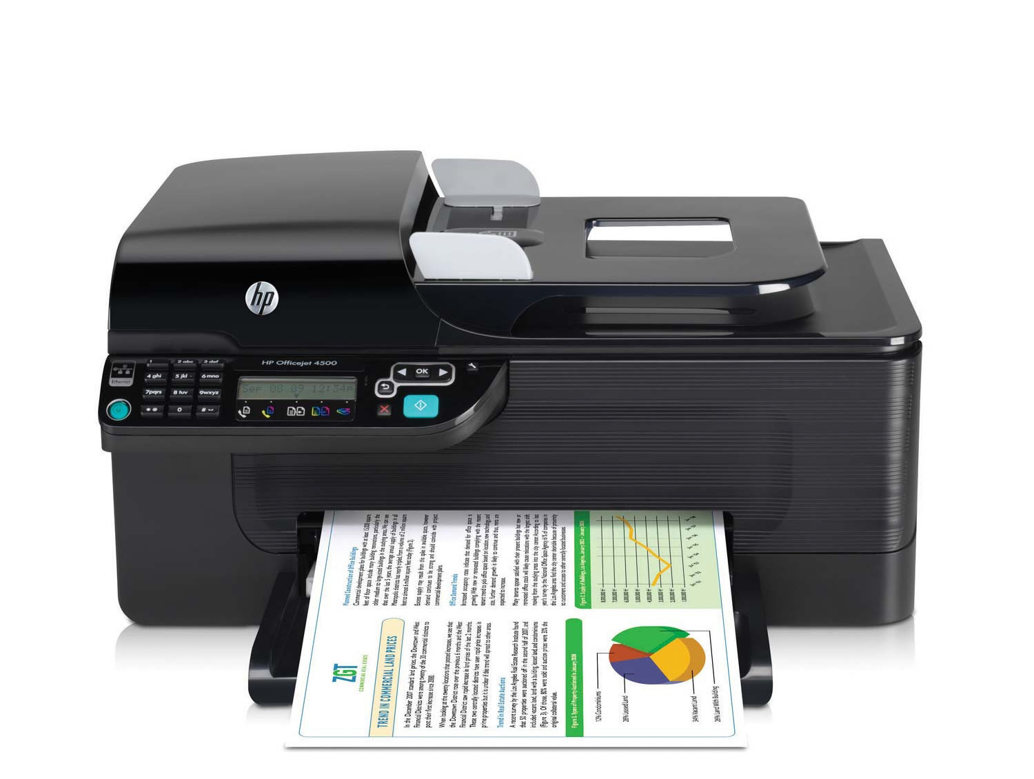 HP Officejet 4500 G510G CB867A Ethernet Çok Fonksiyonlu Mürekkepli Yazıcı