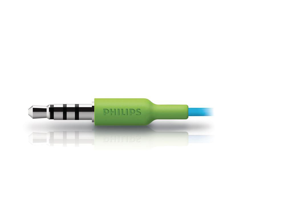 PHILIPS She2675Bg/10 Kulakiçi Kulaklık Yeşil/Mavi