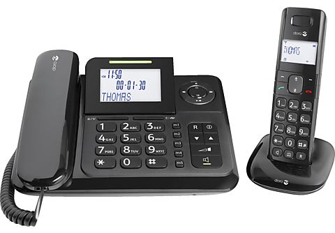 DORO Comfort 4005 Combo Telefon Telefon in Schwarz (Mobilteile: 1) kaufen |  SATURN