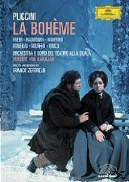 - - BOHEME LA VARIOUS, Freni/Raimondi/Panerai/Karajan/OTSM/+ (DVD) (GA)