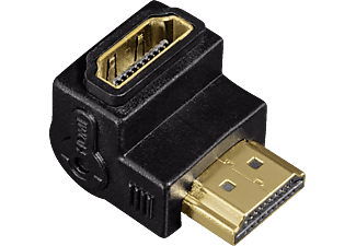 HAMA 123358 ADAPTER HDMI M/F GP - HDMI-Winkeladapter (Schwarz)