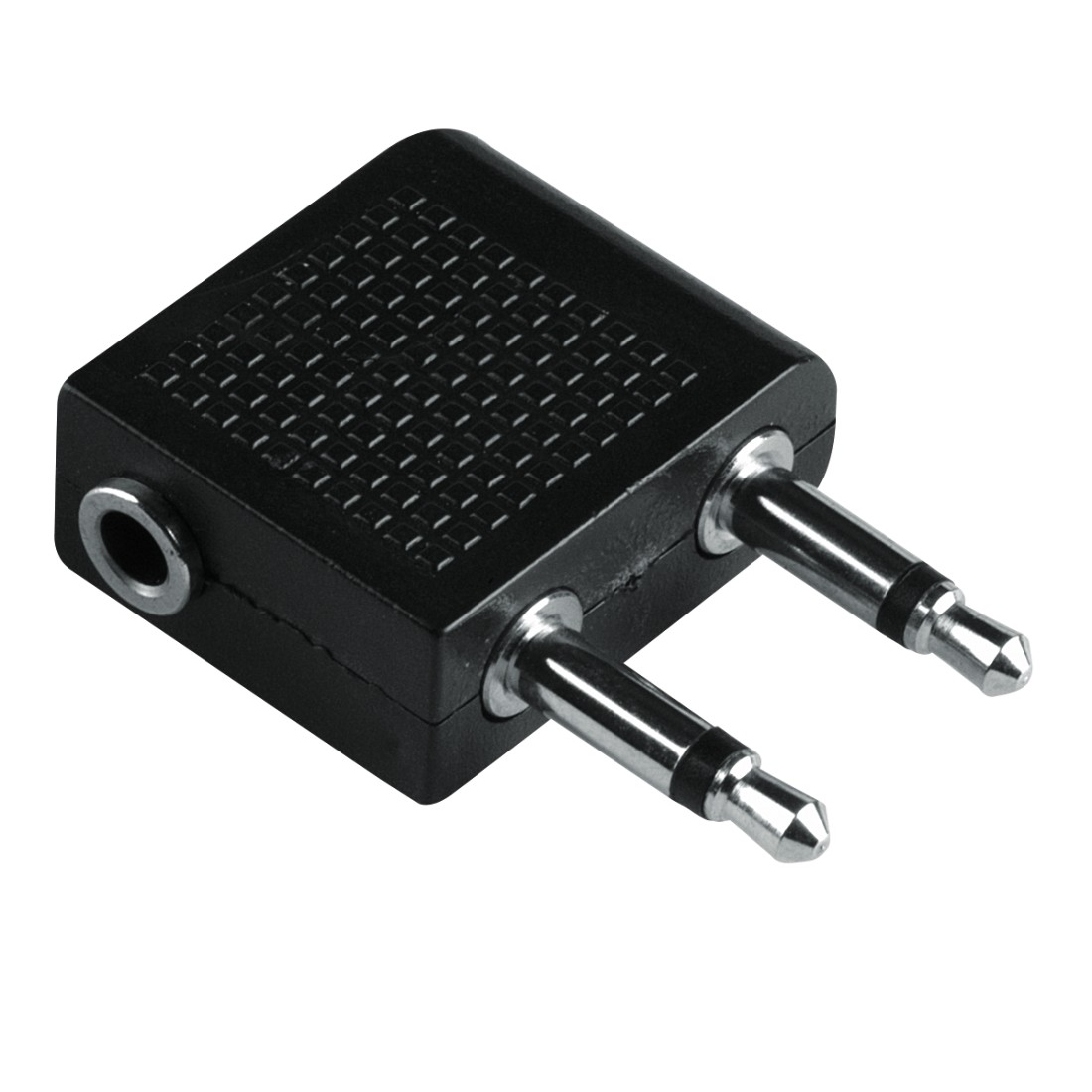 Adapter HAMA Do samolotu 2xJack 3.5 MONO WT. - Jack 3.5 STEREO GN.