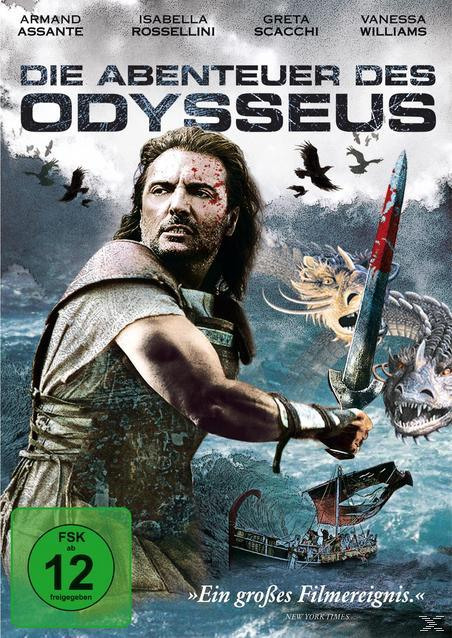 DVD-Cover mit einem Mann, der ein Schwert hält, einer Frau, einem Drachen und fliegenden Vögeln.
