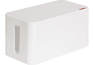 HAMA 20661 MINI CABLE BOX WHITE - Kabelbox (Weiss)