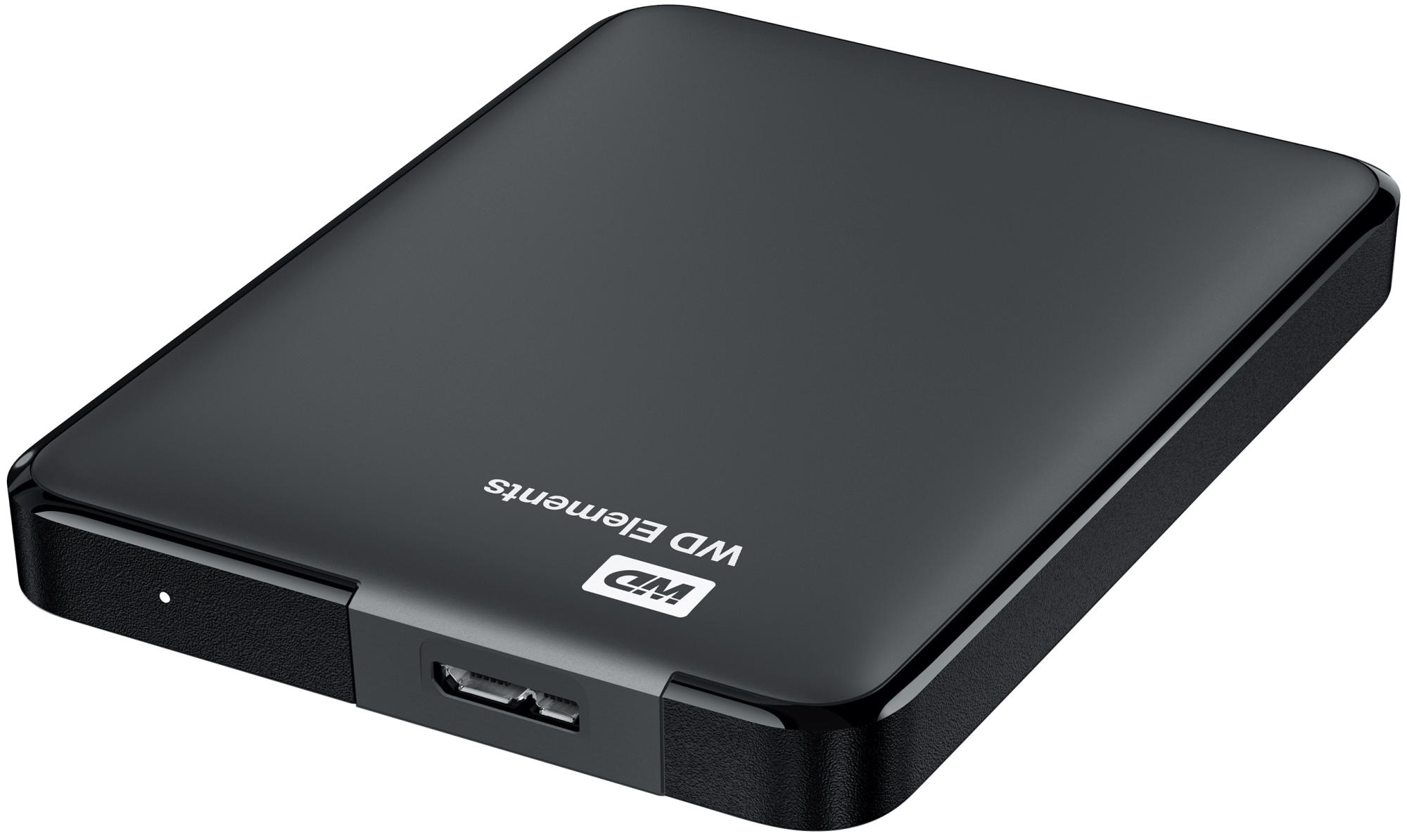 WD Elements Festplatte, 500 GB HDD, 2,5 Zoll, extern, Schwarz