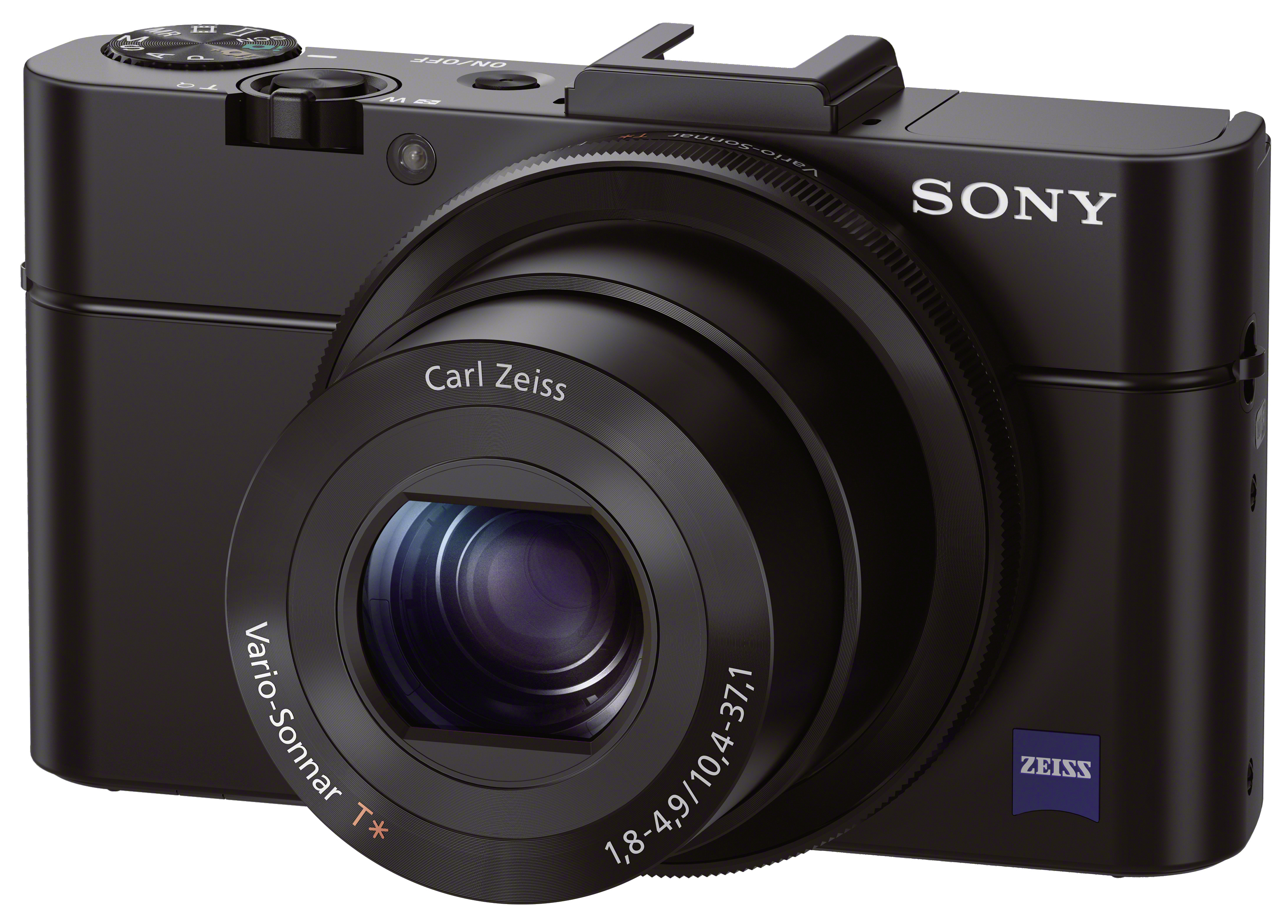 SONY Cyber-shot DSC-RX100 II Zeiss NFC Digitalkamera Schwarz, 3.6x opt. Zoom, Xtra Fine/TFT-LCD, WLAN